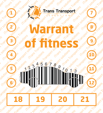 Warrant Of Fitness - itrans Transport Solutions